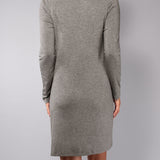 Camicia da notte scollo a V L 90 - GRIGIO SCURO MELANGE - A - GRIGIO SCURO MELANGE - MC28