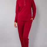 Pigiama serafino - CHERRY - A - CHERRY - SB11