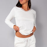 Pigiama scollo a V - MILK - A - MILK - SL12