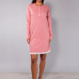Camicia da notte serafino L 90 - ROSA ANTICO - A - ROSA ANTICO - SL27