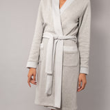 Vestaglia incrociata L. 100 - GRIGIO MELANGE - A - GRIGIO MELANGE - SM70