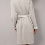 Vestaglia incrociata L. 100 - GRIGIO MELANGE - A - GRIGIO MELANGE - SM70