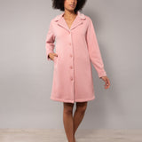 Vestaglia con bottoni - ROSA ANTICO - SM71