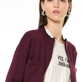 Maglia con stampa e strass - BIANCO - BR09
