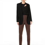 Maglia cut-out e strass - NERO - BR13