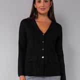 Giacca con bottoni - NERO - CH51