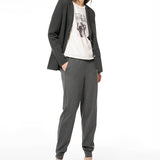 Giacca con bottoni - GRIGIO MELANGE - CH51