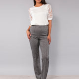 Pantalone check - NERO - CP61