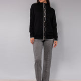 Pantalone check - NERO - CP61