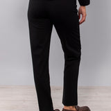Pantalone elasticizzato - NERO - CP62