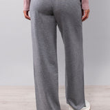 Pantalone ampio a costine - GRIGIO MELANGE - HA60