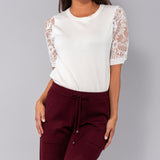Pantalone ampio a costine - BORDEAUX - HA60