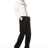 Pantalone in viscosa - NERO - LM60
