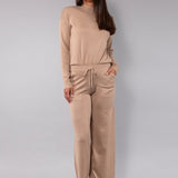 Pantalone in viscosa - CAMMELLO - LM60
