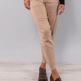 Pantalone con polsino - CAMMELLO - HA61