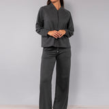 Pantalone tuta ampio - GRIGIO MELANGE - MA60