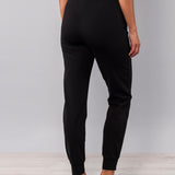 Pantalone tuta con polsino - NERO - MA61