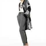Pantalone tuta con polsino - GRIGIO MELANGE - MA61