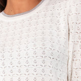 Maglia collo removibile - MILK - MO50