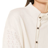 Cardigan con bottoni - MILK - MO70