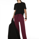 Pantalone viscosa - BORDEAUX - SO60