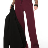 Pantalone viscosa - BORDEAUX - SO60