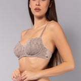 Reggiseno francese con ferretto in pizzo Macramè - TORTORA - MA22