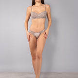 Reggiseno francese con ferretto in pizzo Macramè - TORTORA - MA22