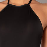 Body con pizzo Macramè - NERO - MA43