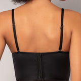 Bustier con coppe imbottite e spalline gioiello - VARIANTE UNICA - H - VARIANTE UNICA - SK41 B