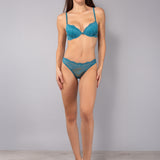 Reggiseno push-up con ferretto in pizzo - OTTANIO - VI24