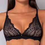 Reggiseno triangolo non imbottito - NERO - VI28