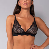 Reggiseno triangolo non imbottito - NERO - VI28