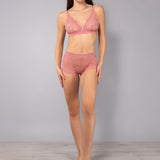 Culotte in pizzo - ROSA ANTICO - VI34