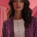 Pigiama serafino - PINK - M - PINK - BL11