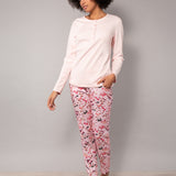 Pigiama serafino - PINK - M - PINK - BL11