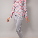 Pigiama girocollo - GRIGIO MELANGE - M - GRIGIO MELANGE - BL12