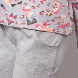 Pigiama girocollo - GRIGIO MELANGE - M - GRIGIO MELANGE - BL12