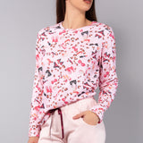 Pigiama girocollo - PINK - M - PINK - BL12
