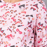 Pigiama girocollo - PINK - M - PINK - BL12