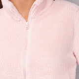 Vestaglia con zip - PINK - LU71