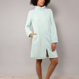 Vestaglia con zip - ACQUA - LU71