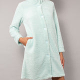 Vestaglia con bottoni - ACQUA - LU72