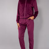 Tuta zip - PRUGNA - M - PRUGNA - SH13
