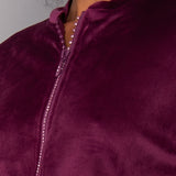 Tuta zip - PRUGNA - M - PRUGNA - SH13