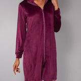 Vestaglia zip L. 95 - PRUGNA - M - PRUGNA - SH71