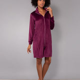 Vestaglia zip L. 95 - PRUGNA - M - PRUGNA - SH71