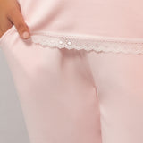 Pigiama serafino - PINK - M - PINK - TE11