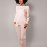Pigiama serafino - PINK - M - PINK - TE11