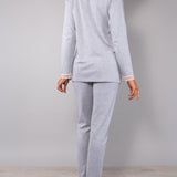 Pigiama aperto - GRIGIO MELANGE - M - GRIGIO MELANGE - TE13